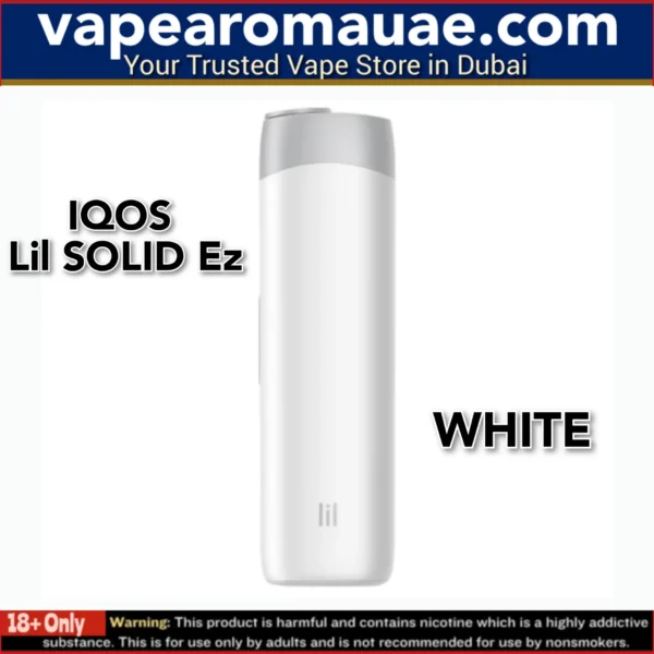 New IQOS Lil Solid Ez White kit in Dubai- Heets | Vape Aroma UAE