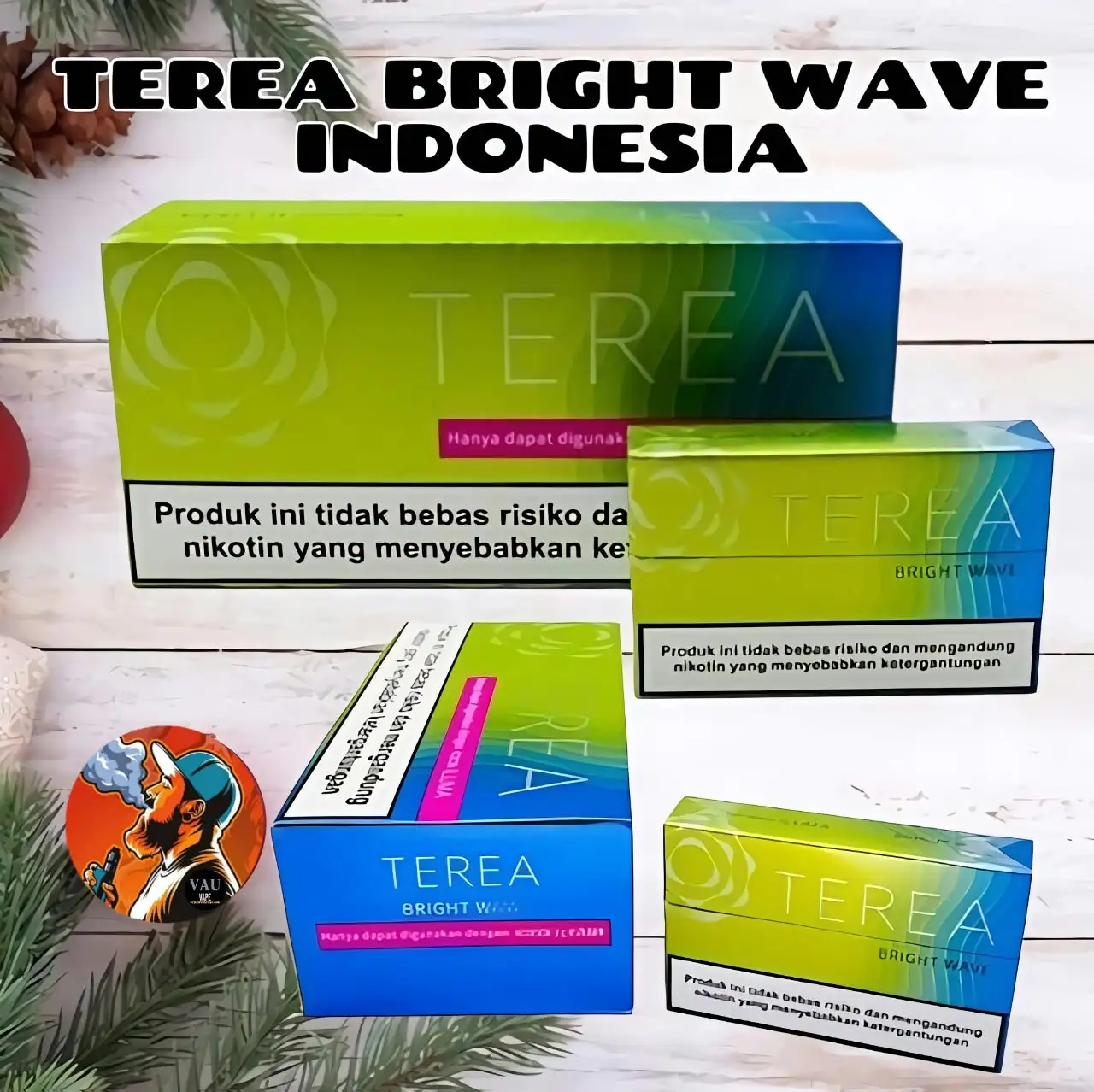 IQOS Terea Bright Wave Indonesian Addition in Dubai UAE