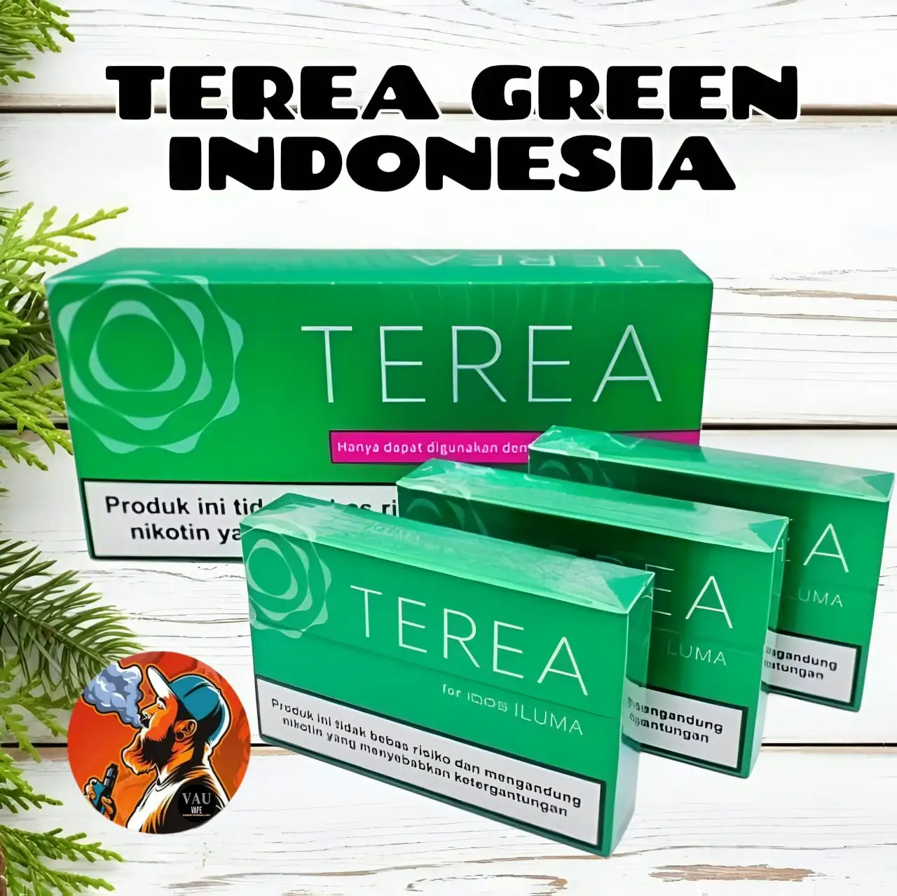 IQOS Terea Green Indonesian Version in Dubai UAE