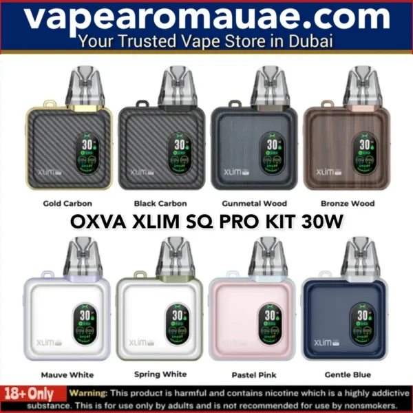 New Oxva Xlim SQ Pro 30w 1200mAh pod system kit in Dubai UAE