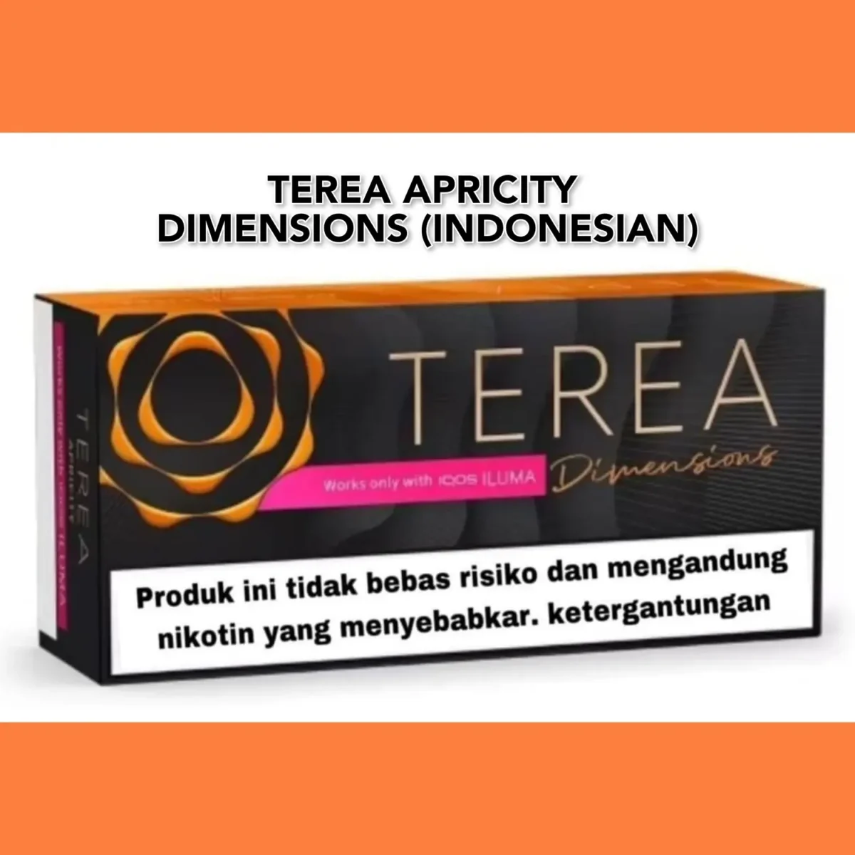 Heets Terea Apricity Dimensions Indonesian in Dubai- Best Flavour