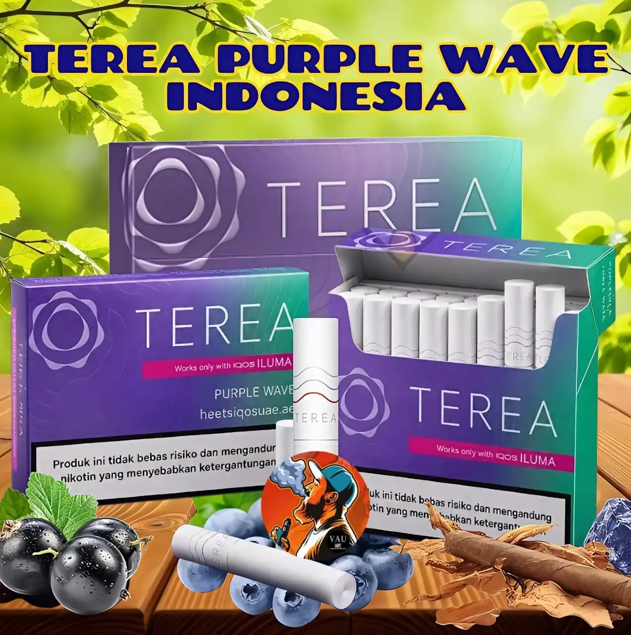 Terea Purple Wave Indonesian Flavor in Dubai | Indonesia