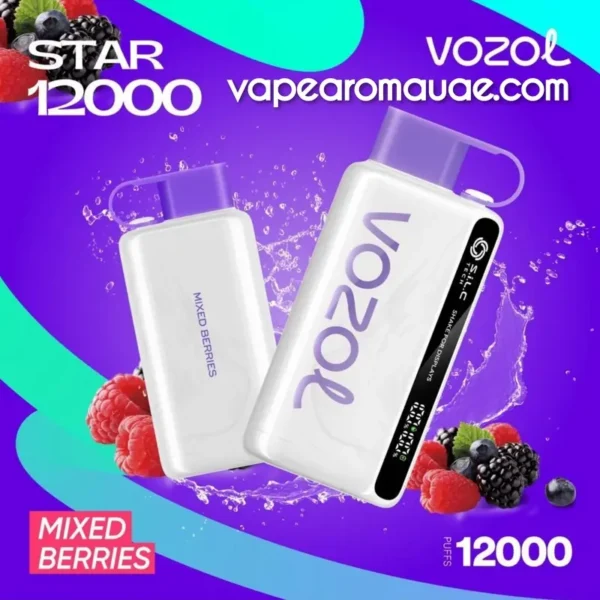 New Vozol Star 12000 Puffs Disposable Vape in Dubai UAE- Best