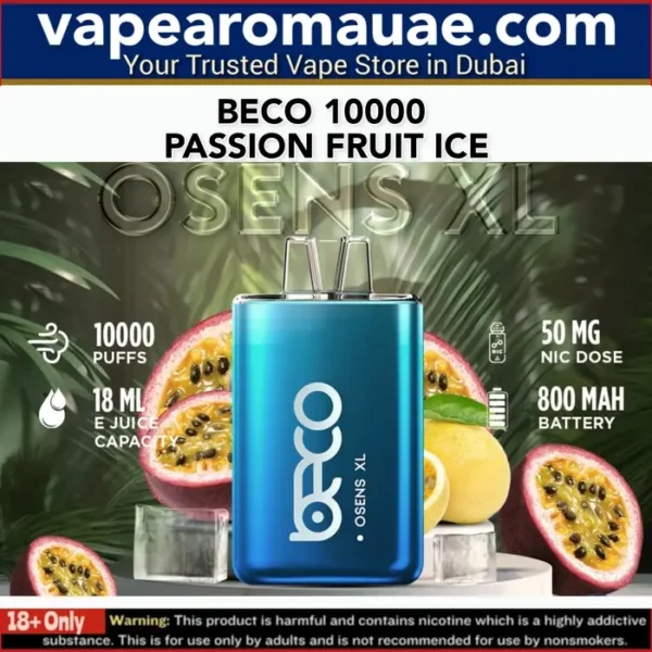 NEW BECO OSENS XL 10000 Puffs Disposable Vape- Dubai UAE