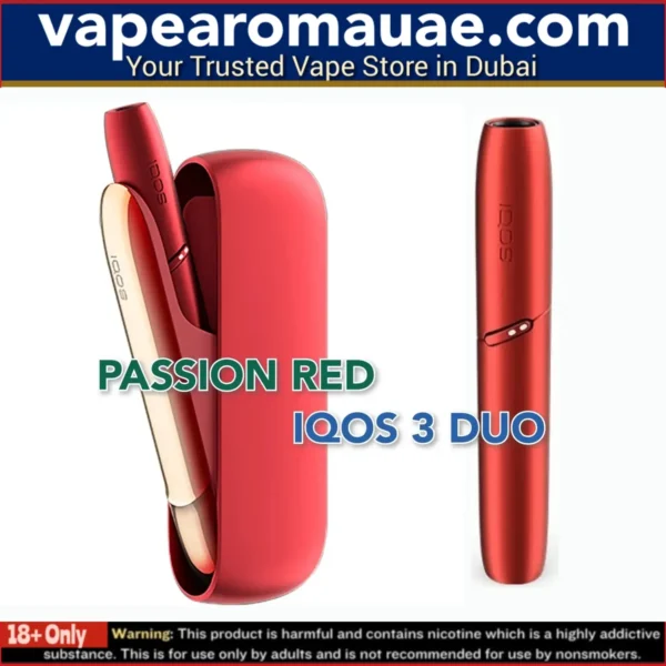 NEW IQOS 3 Duo Passion Red Limited Edition Kit in Dubai UAE