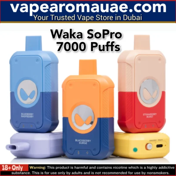 BEST WAKA SoPro PA7000 Disposable Vape in Dubai | 7000 Puffs