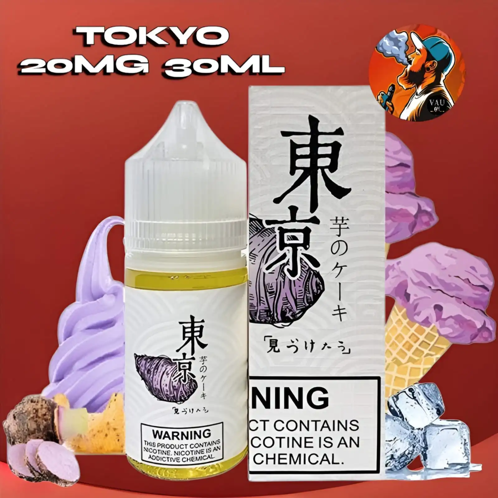Best Tokyo 20mg 30ml E-liquid Salt Nicotine Juice in Dubai