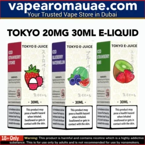 Best Tokyo 20mg 30ml E-liquid Salt Nicotine Juice in Dubai UAE