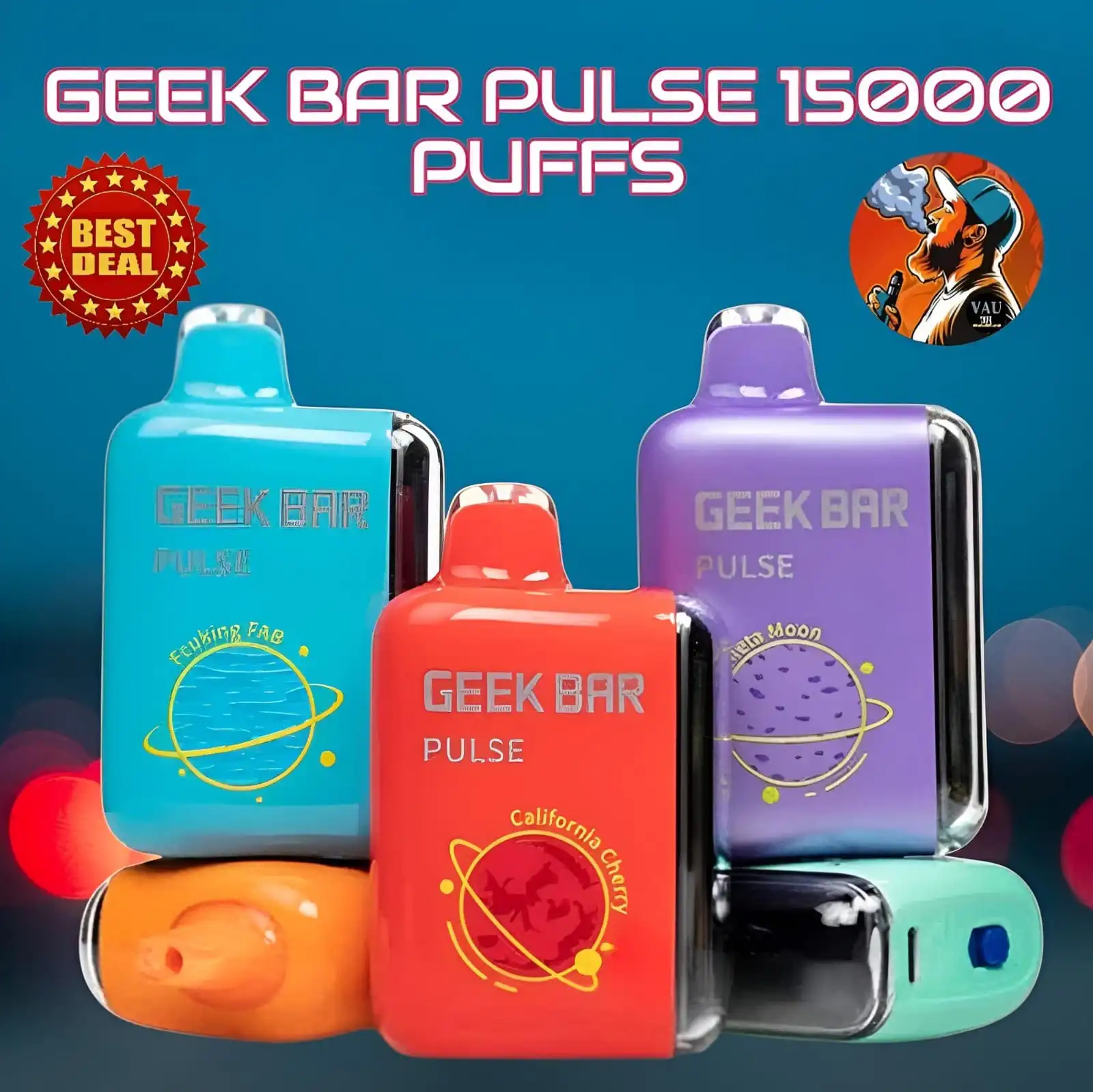 Geek Bar Pulse 15000 Puffs Disposable Vape - Dubai Best Kit