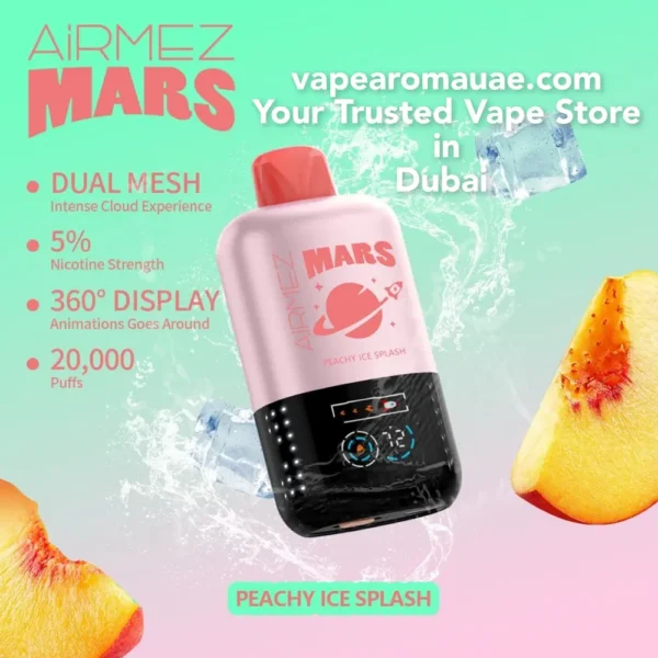 BEST AiRMEZ MARS 20000 PUFFS Disposable Vape in Dubai