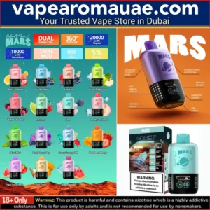 BEST AiRMEZ MARS 20000 PUFFS Disposable Vape in Dubai
