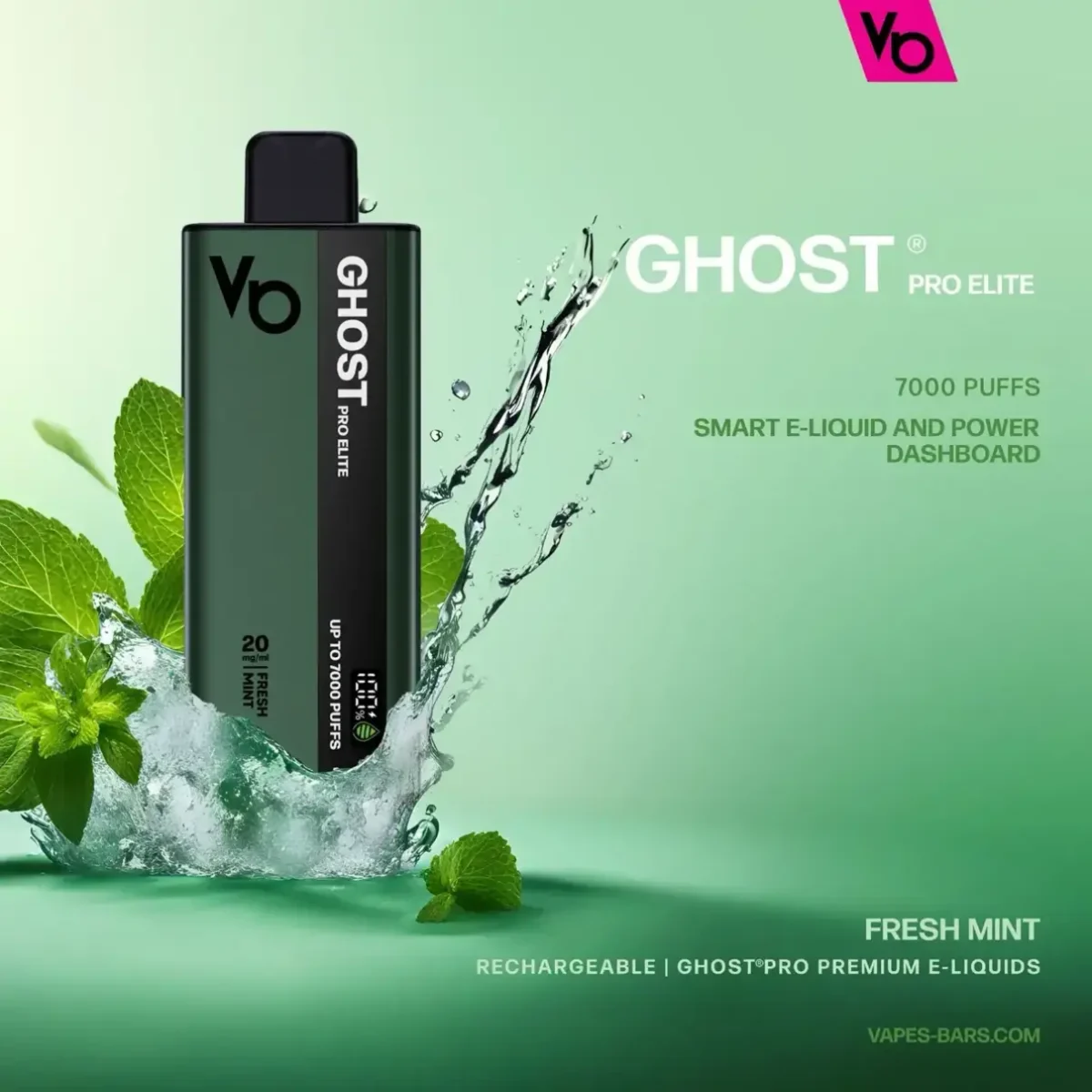 Ghost Pro Elite 7000 Puffs Disposable Vape | Vapes Bars- UAE