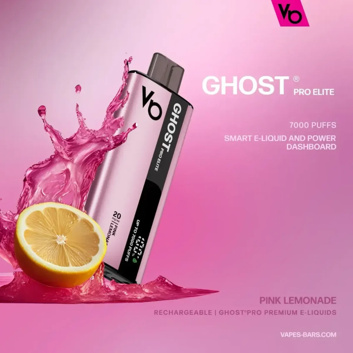 Ghost Pro Elite 7000 Puffs Disposable Vape | Vapes Bars- UAE