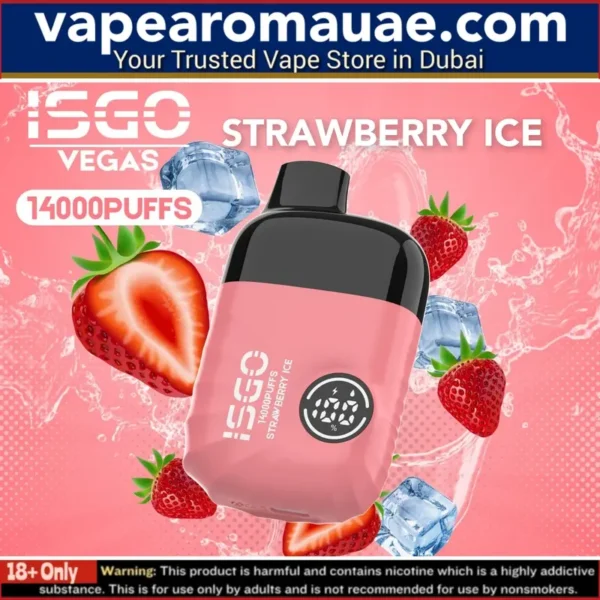 BEST ISGO VEGAS 14000 PUFFS Disposable Vape in Dubai UAE