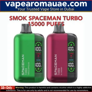 SMOK SPACEMAN Turbo 15000 Puffs Disposable vape- 15k UAE