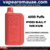 New Pod Salt Nexus 6000 Puffs Disposable Vape 20mg- Dubai