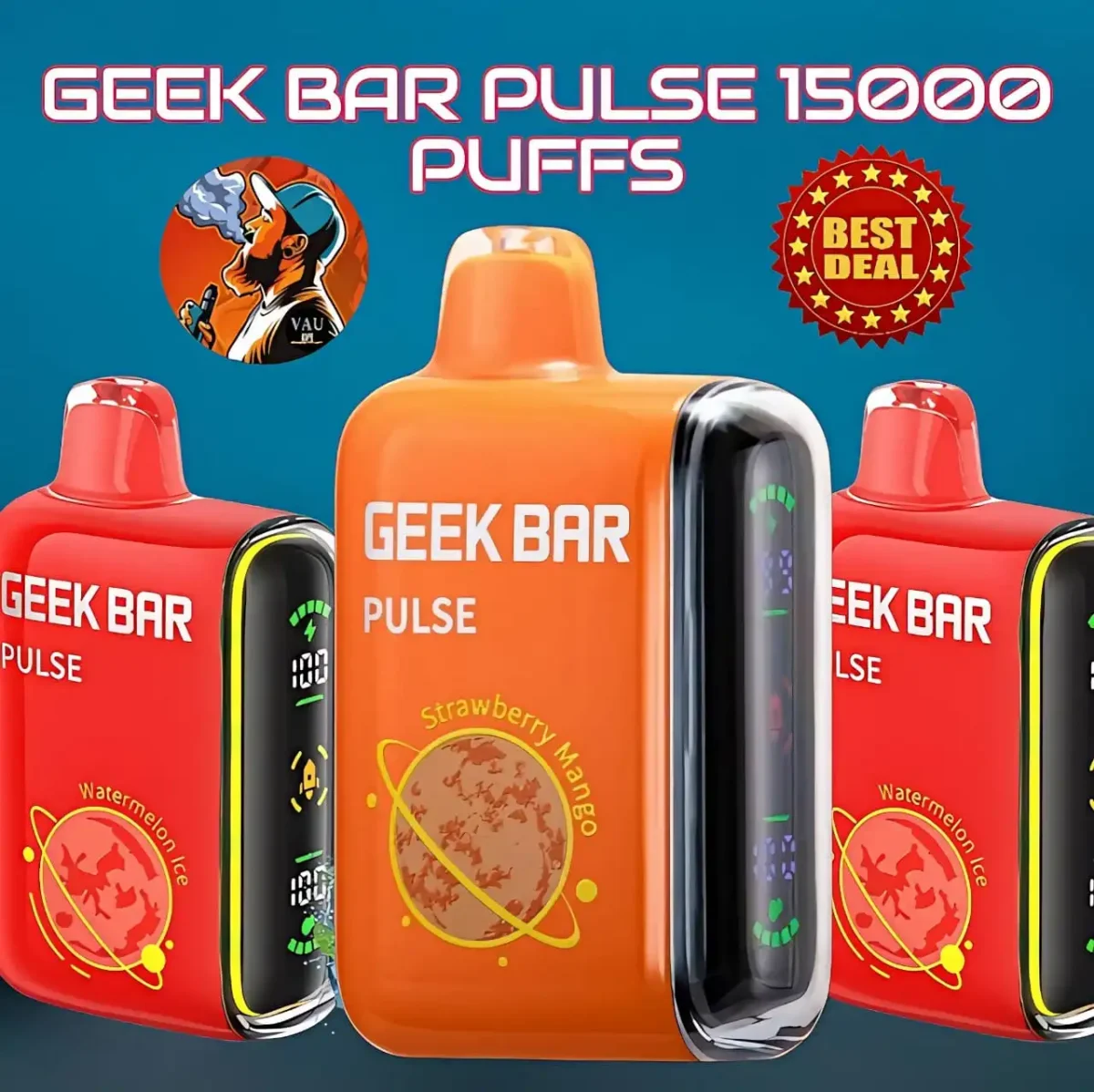 Best Geek Bar 15000 Puffs Disposable Vape in Dubai- Pulse