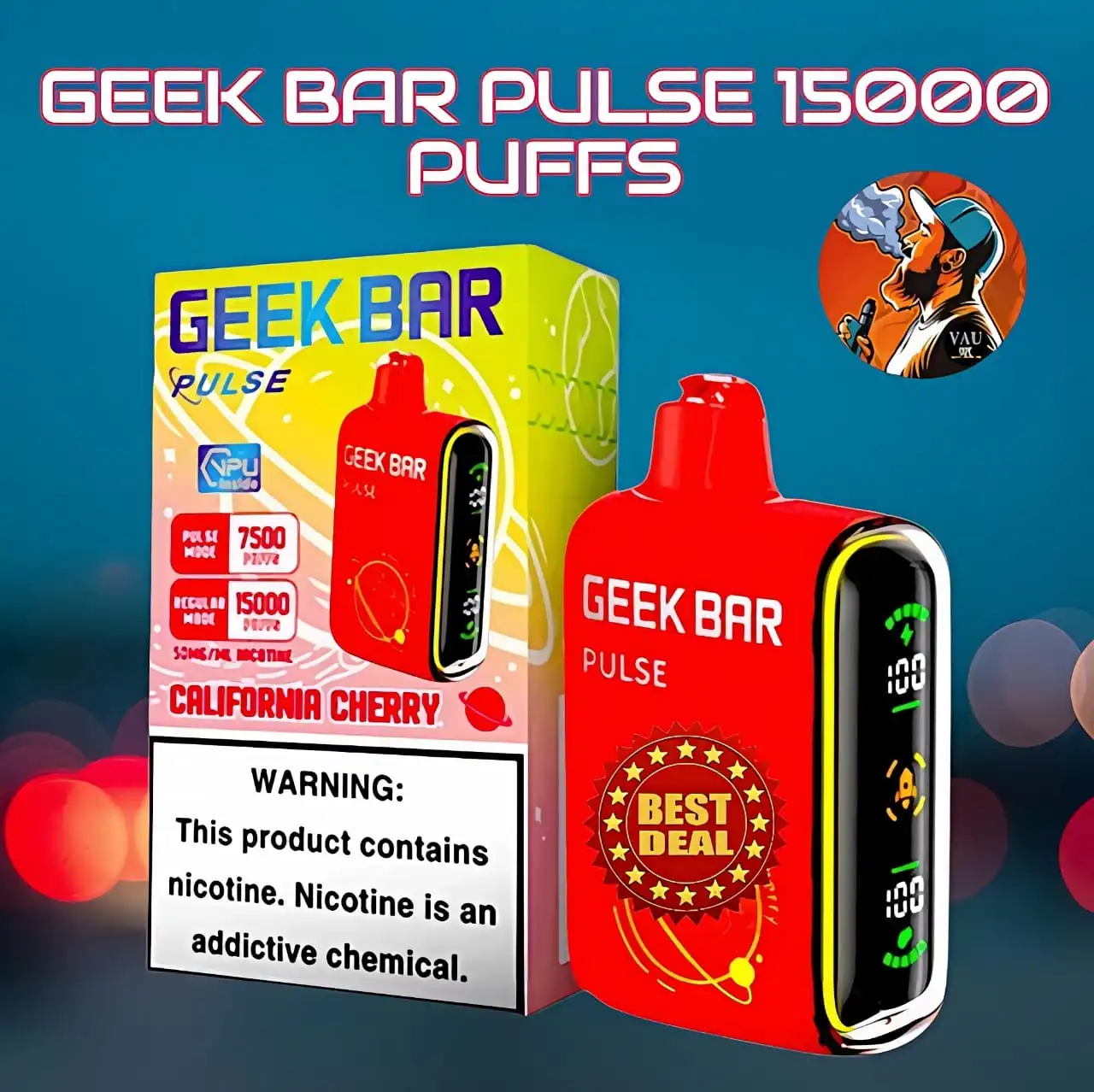 Best Geek Bar 15000 Puffs Disposable Vape in Dubai- Pulse