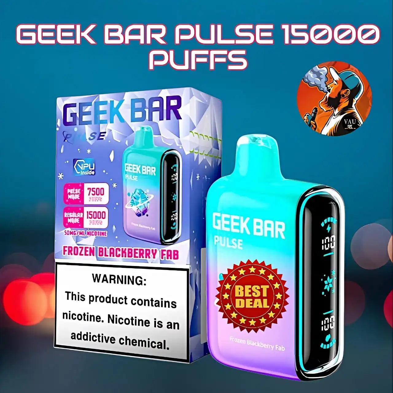 Best Geek Bar 15000 Puffs Disposable Vape in Dubai- Pulse