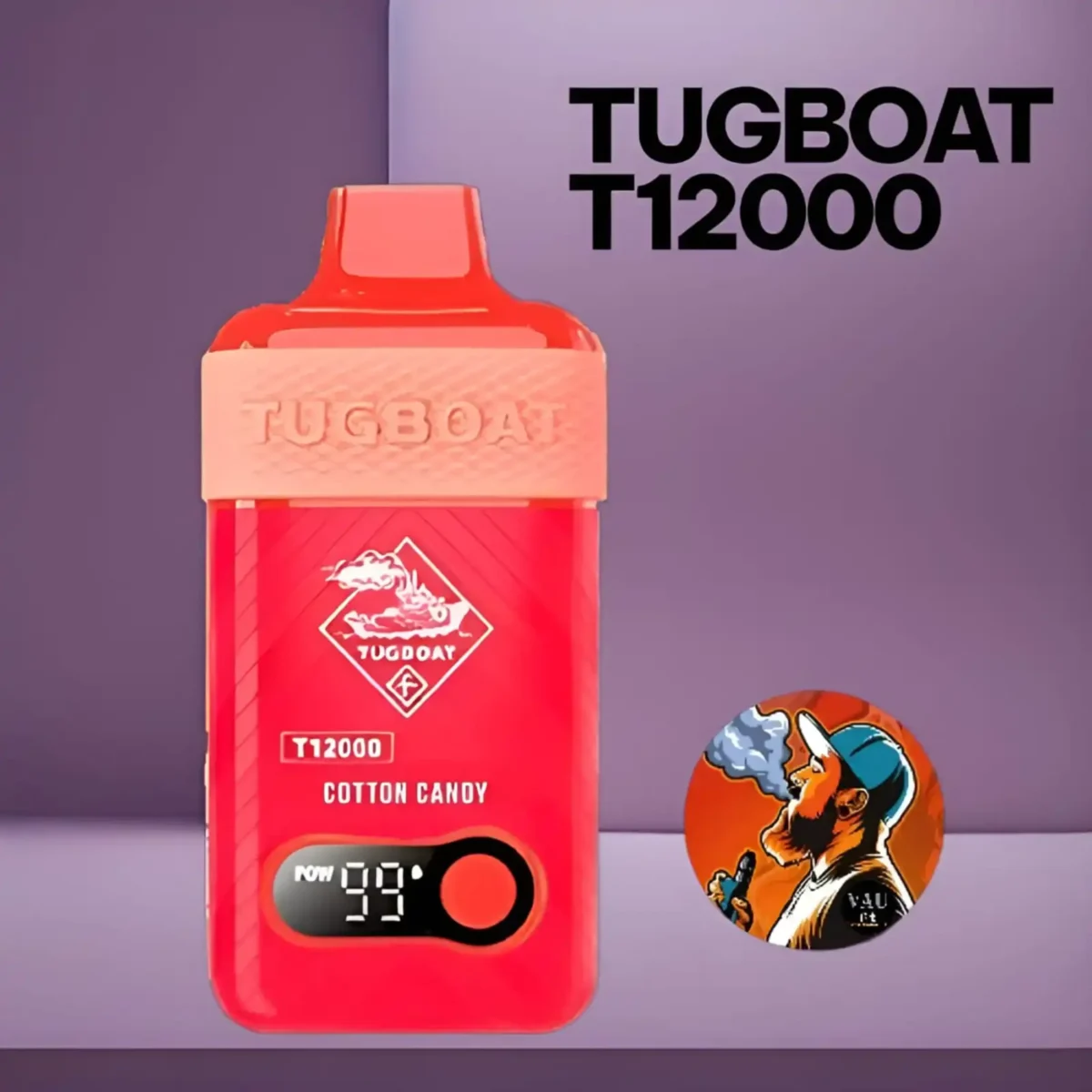 Tugboat T12000 Puffs Disposable Vape Authentic Device in Dubai