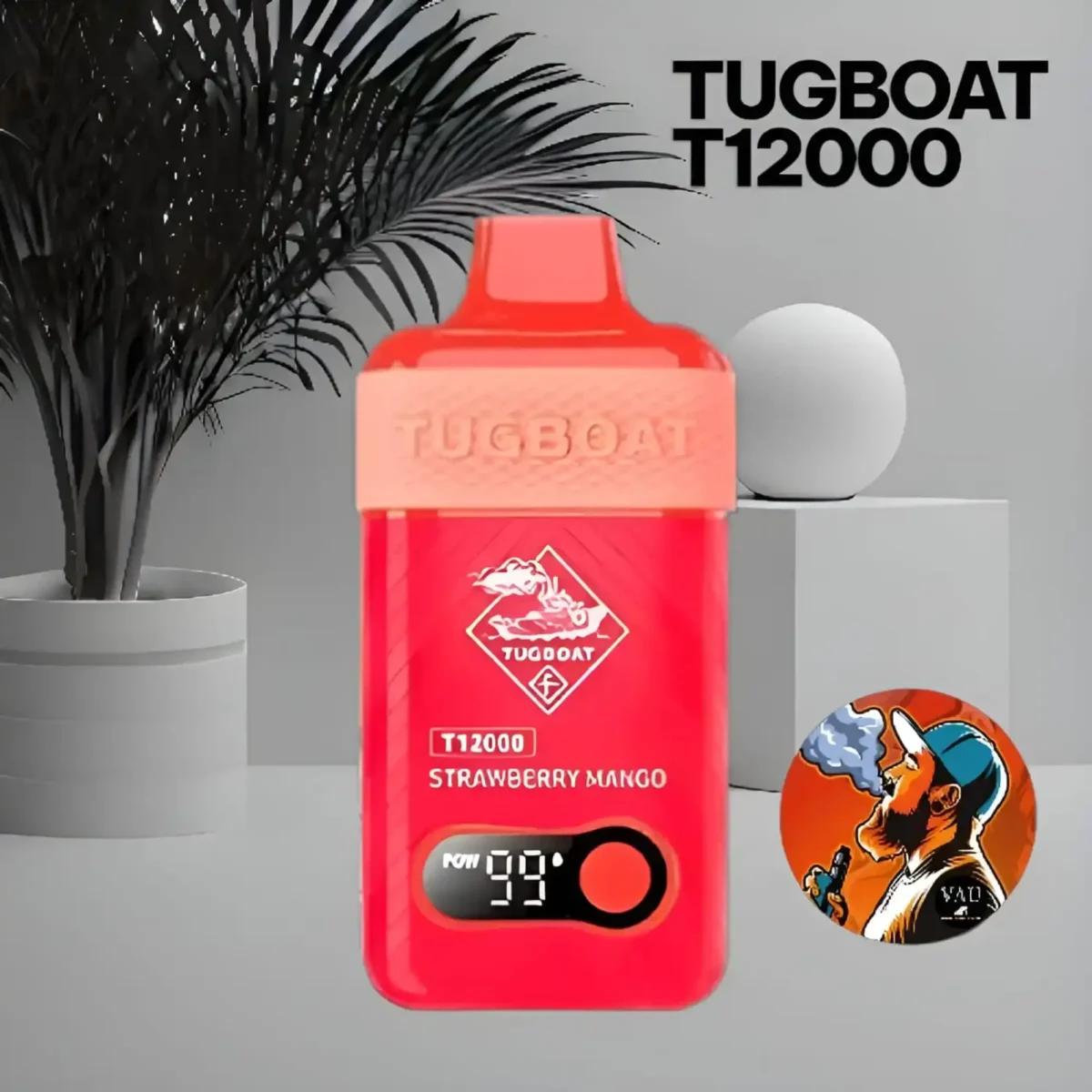 Tugboat T12000 Puffs Disposable Vape Authentic Device in Dubai