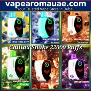 Best Chillax Shake 22000 Puffs Disposable Vape in Dubai UAE