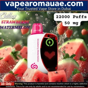 Chillax Shake Strawberry Watermelon 22000 puffs disposable vape