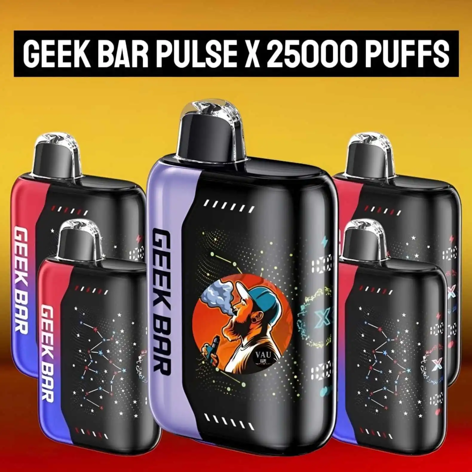 New Geek Bar Pulse X 25000 Puffs Disposable Vape in Dubai UAE