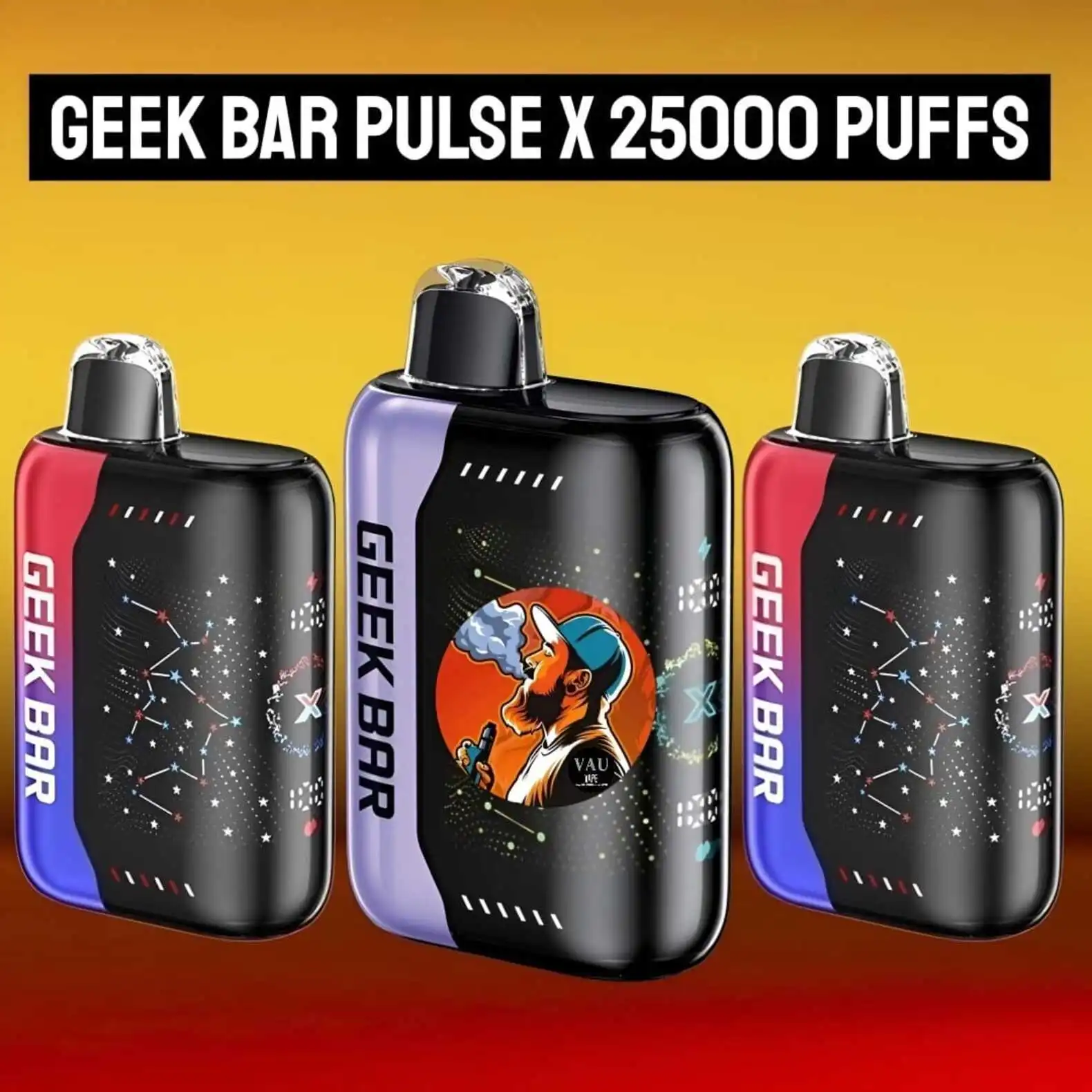 New Geek Bar Pulse X 25000 Puffs Disposable Vape in Dubai UAE