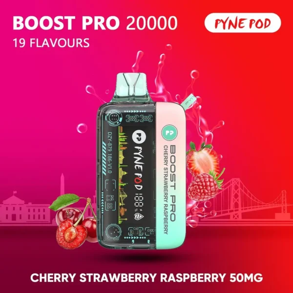 Best Pyne Pod Boost Pro 20000 Puffs disposable vape- Dubai UAE