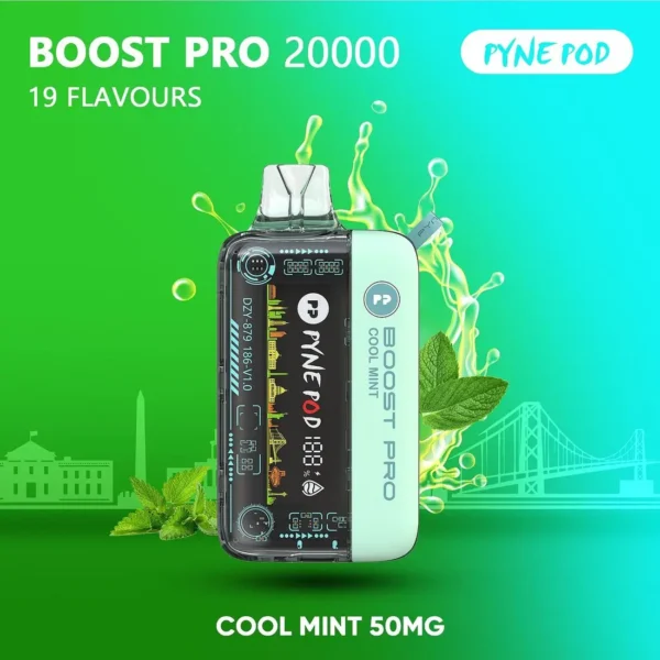 Best Pyne Pod Boost Pro 20000 Puffs disposable vape- Dubai UAE