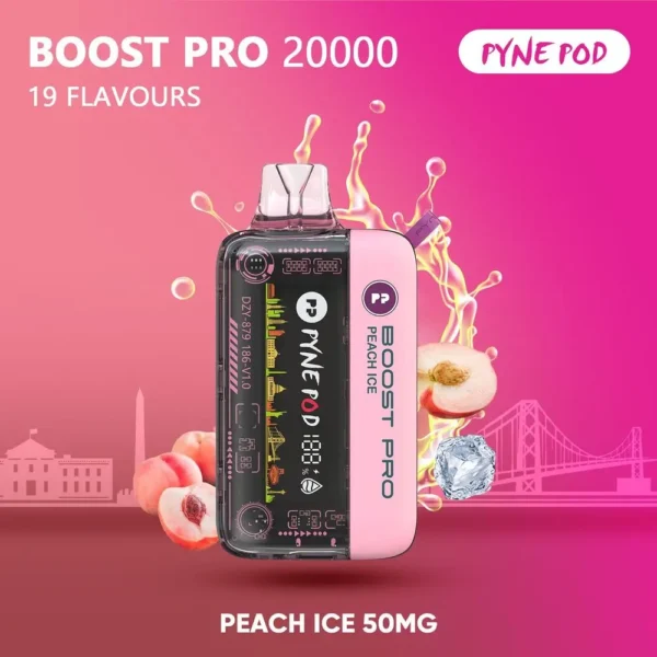 Best Pyne Pod Boost Pro 20000 Puffs disposable vape- Dubai UAE