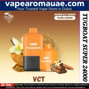 Tugboat Super VCT 24000 Puffs Disposable Vape in Dubai UAE