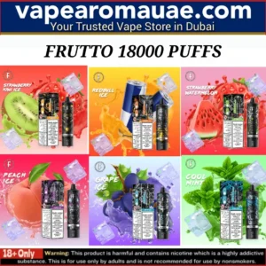 Frutto 18000 Puffs Disposable Vape in Dubai- Vape Aroma UAE