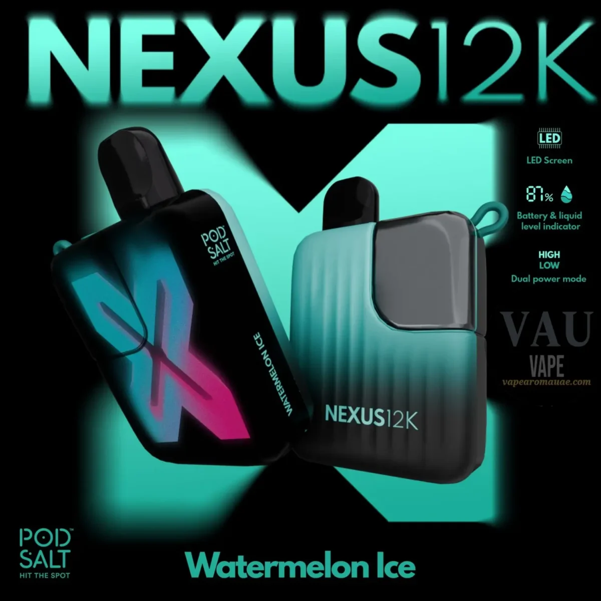 Pod Salt Nexus 12k Disposable Vape 20MG 12000 Puffs Dubai 2%