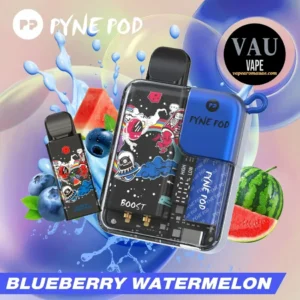 New Pyne Pod Blueberry Watermelon 8500 Puffs Disposable Vape