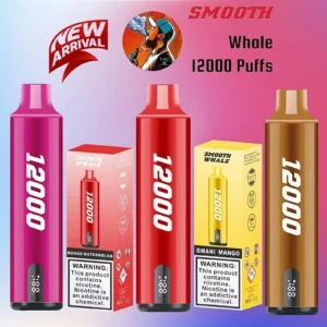 Smooth Whale 12000 Puffs 20MG Disposable Vape - Dubai