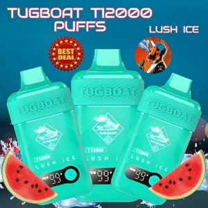 Tugboat Lush Ice T12000 Puffs 5% Disposable Vape - Dubai