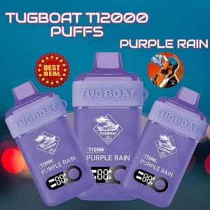 Tugboat Purple Rain T12000 Puffs Disposable Vape - Dubai