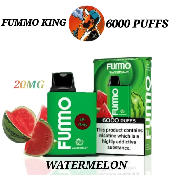 FUMO KING 6000 Puffs Disposable Vape 20MG in Dubai | FUMMO