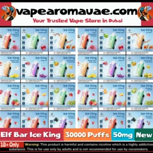 ELF BAR ICE KING 30000 Puffs 5% Disposable Vape - 30k Dubai