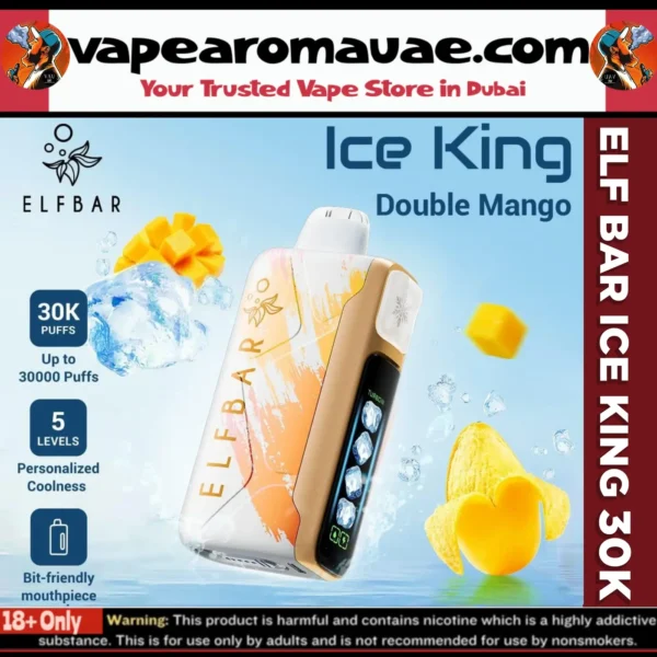 ELF BAR ICE KING 30000 Puffs 5% Disposable Vape - 30k Dubai