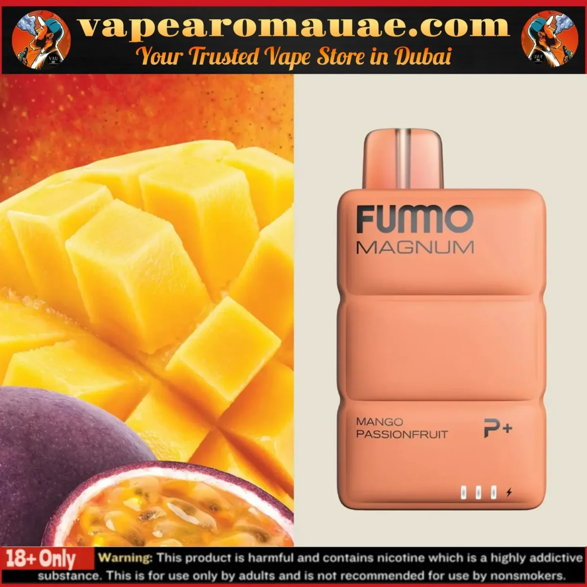 FUMMO Magnum 8000 Puffs 2% Disposable Vape 20MG - Fumo