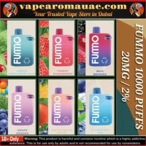 New Fumo Spin 10000 Puffs Disposable Vape in Dubai- FUMMO