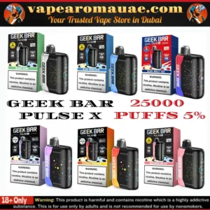 Best Geek Bar 25000 Puffs Pulse X Disposable Vape - Dubai UAE