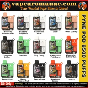 Pyne Pod 8500 Puffs Disposable Vape 50MG in Dubai - Boost