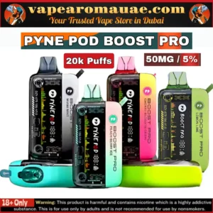 Pyne Pod Boost Pro 20000 Puffs 50MG Disposable Vape - Dubai