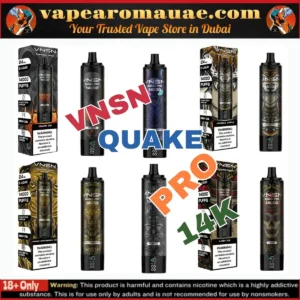 Best VNSN Quake Pro 14000 Puffs Disposable Vape in Dubai UAE