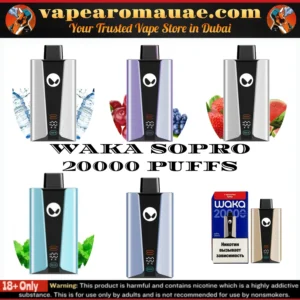 Waka SoPro 20000 Puffs Disposable Vape 50MG - Dubai Best 5%