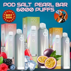 Pod Salt Pearl Bar 6000 Puffs 20mg Disposable Vape in Dubai
